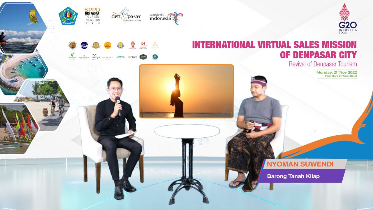Dukung Pemulihan Pariwisata Pasca Pandemi, Pemkot Denpasar Gelar Virtual Sales Mission