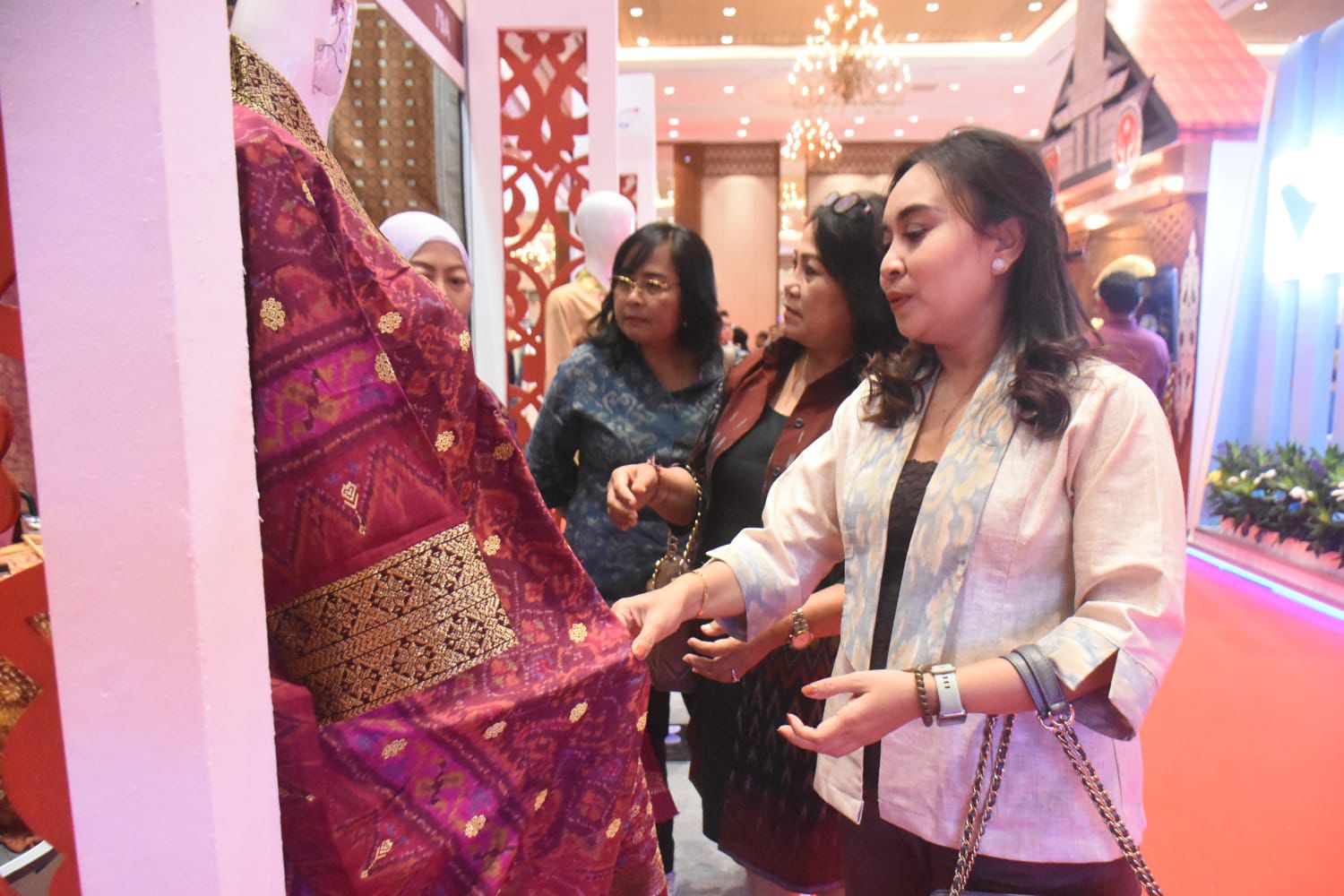 IKM Unggulan Kota Denpasar Ikuti Pameran Indonesia Maju Expo & Forum 2024 di Jakarta