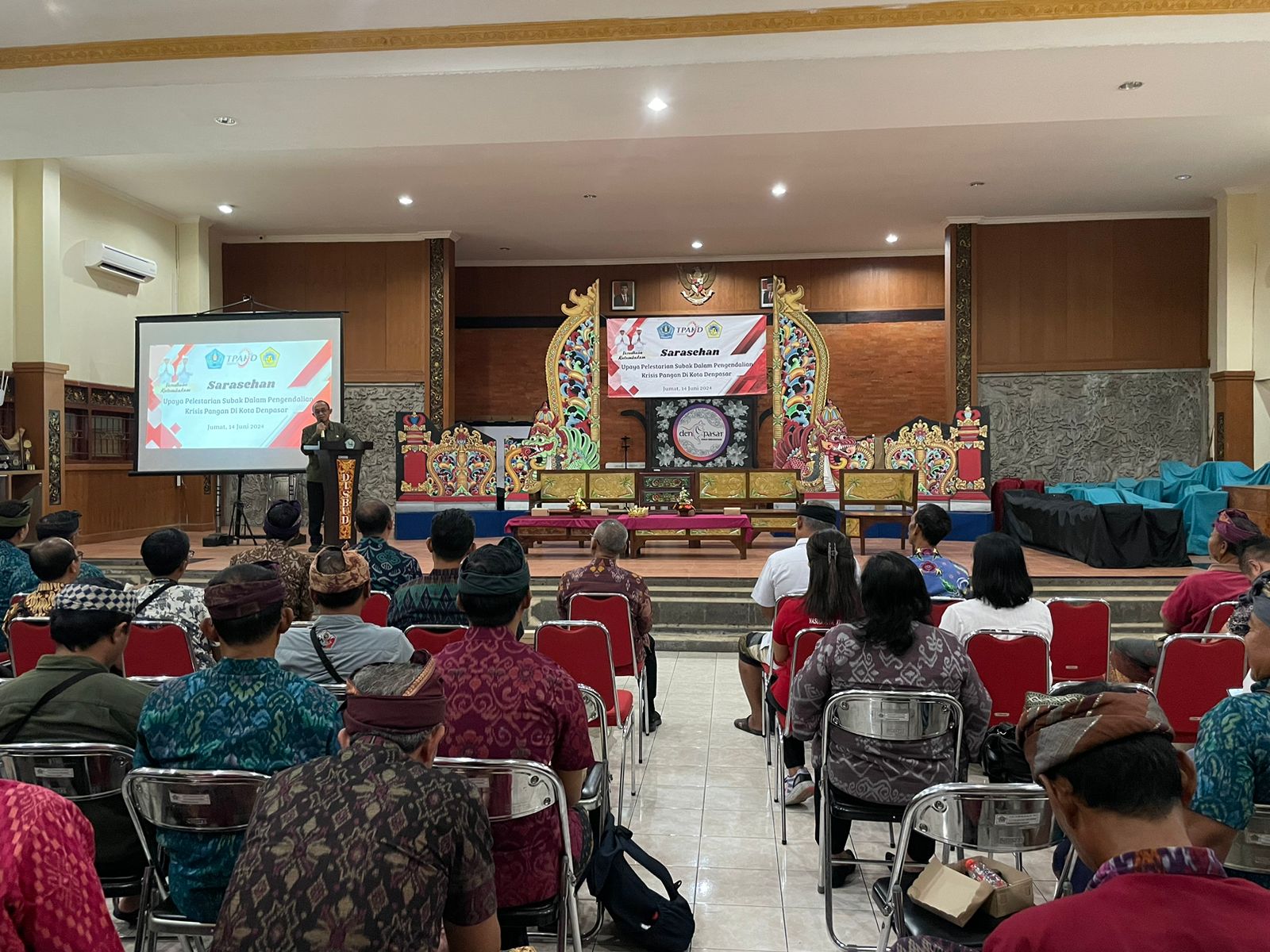 KTNA Denpasar Gelar Sarasehan Dukung Penguatan Anggota dan Pelestarian Subak di Denpasar.