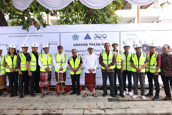Pembangunan SJUT Kota Denpasar Tahap 1 Resmi Dimulai Wawali Arya Wibawa Harapkan Permasalahan Kabel Semrawut Dapat Teratasi