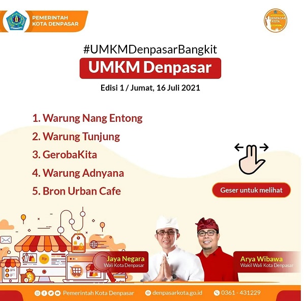 UMKM Denpasar Bangkit ! Ini 5 Kuliner Menarik Di Kota Denpasar