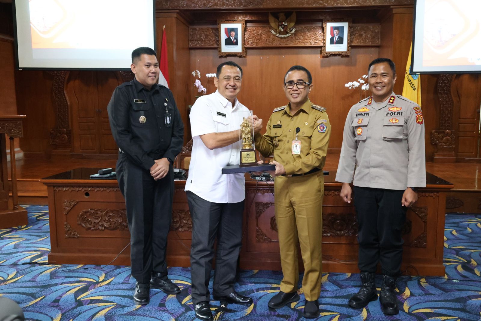 Wali Kota Jaya Negara Terima Kunjungan KKP Sespimmen Polri  Harapkan Kolaborasi dengan Institusi Polri Dukung Pembangunan Kota Denpasar