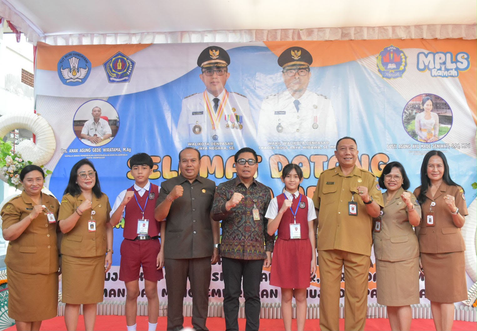 Wawali Arya Wibawa Buka MPLS Serentak 2026, Tekankan Sekolah Aman, Inklusif, dan Bebas Perundungan. 