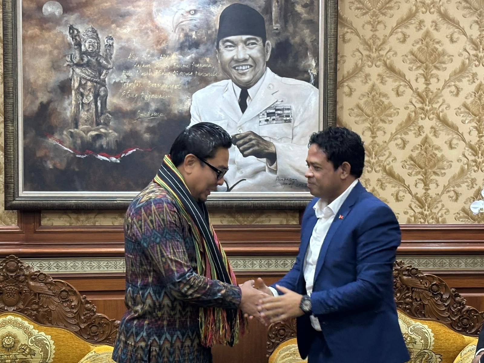 Wawali Denpasar Arya Wibawa Terima Kunjungan Atase Perdagangan dan Perindustrian Konjen Timor Leste Bahas Peluang Kerja Sama Berbagai Bidang