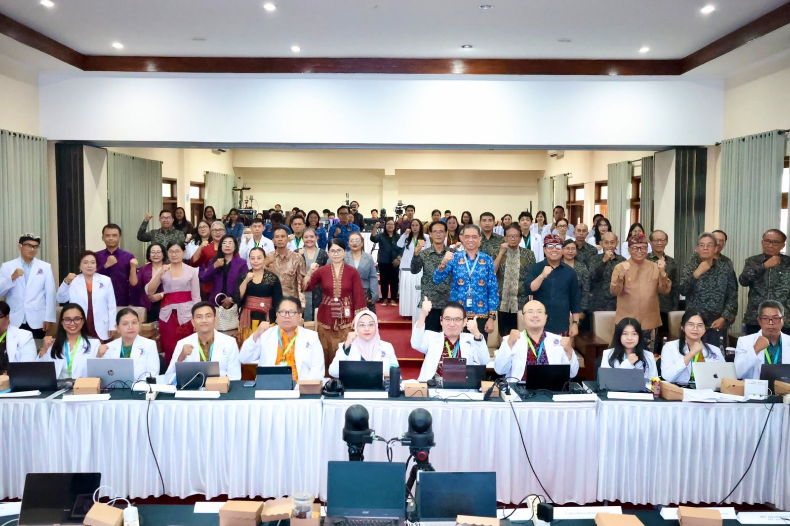 Wawali Arya Wibawa Hadiri Evaluasi Lapangan Usul Pembukaan Fakultas Kedokteran Universitas Bali Internasional